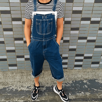 Overalls Shorts<br> Plus Size Bermuda