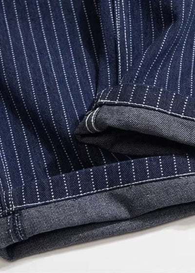 Salopette Pantalon à Rayures