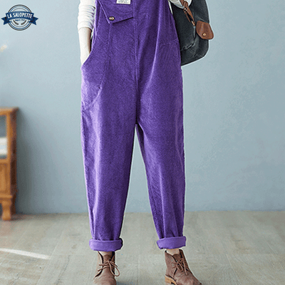 Salopette Pantalon Violette