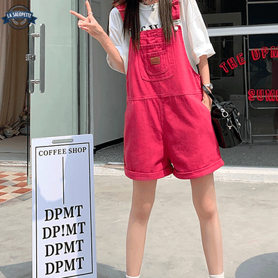 Salopette Rose Clair