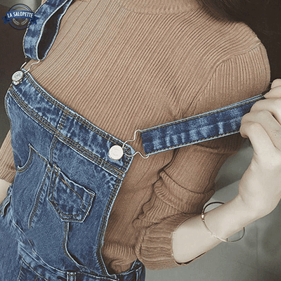 Bavette de la Salopette en Tissu Fin