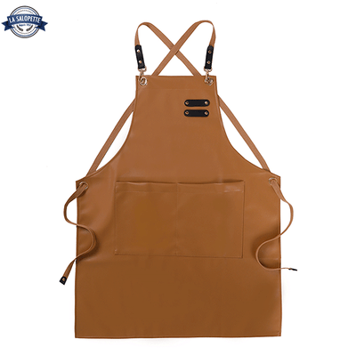 Kogeforklæde i læder