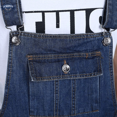 Denim overalls<br> Kaïté elefantfod