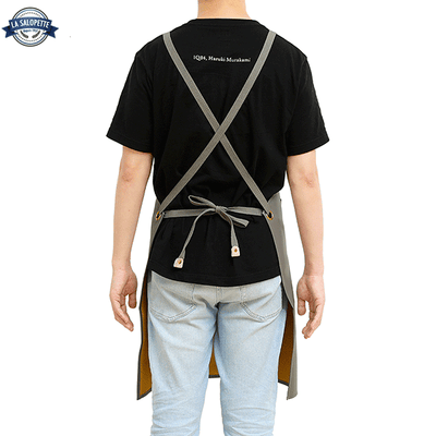 Kogeforklæde i læder