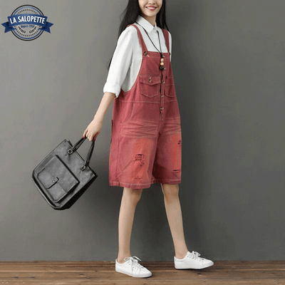 Plastron Short Rouge