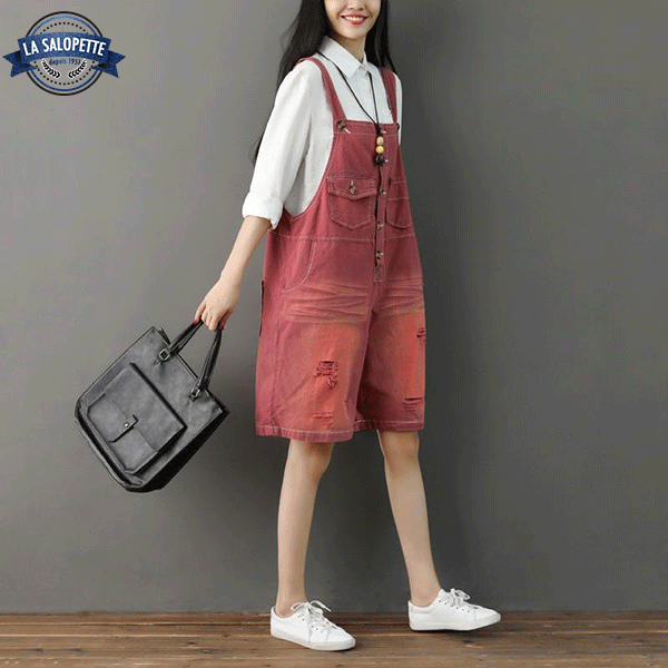 Plastron Short Rouge