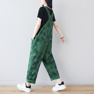 Vintage smækbukser Khaki Green Cargo