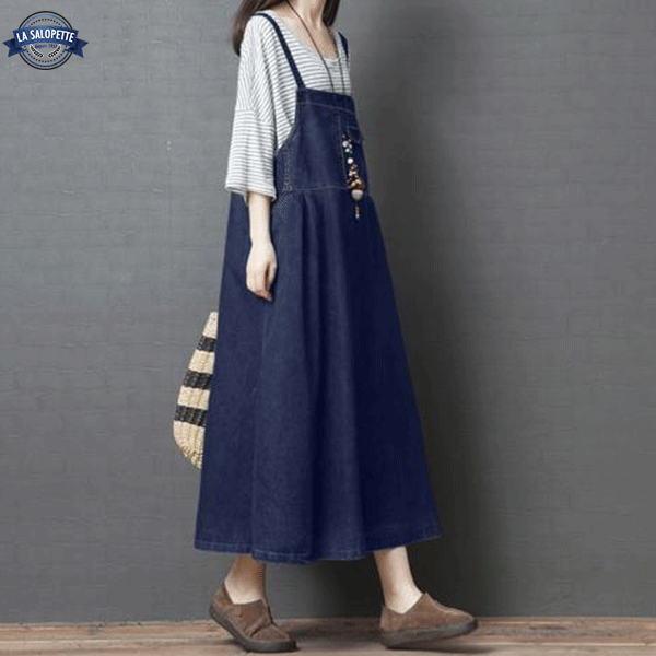 Salopette robe clearance jean