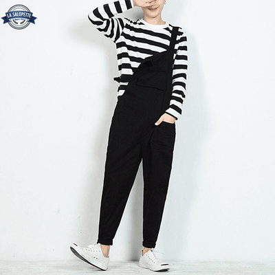 Salopette avec Bretelle Noire