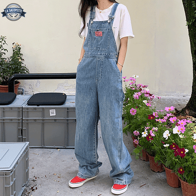 Salopette Baggy avec Bavette