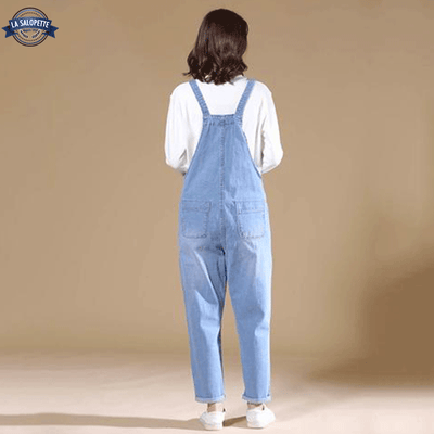 Salopette Bleu Clair Look