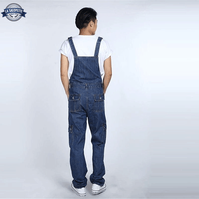 Denim overalls<br> Kaïté elefantfod