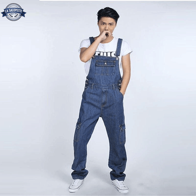 Denim overalls<br> Kaïté elefantfod