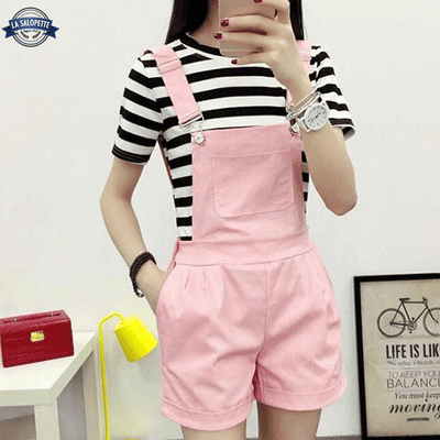 Salopette Femme Rose