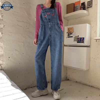 Salopette Broderie Brodé