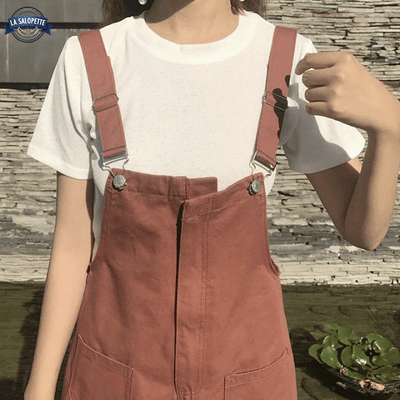 Salopette pour Fille Unie