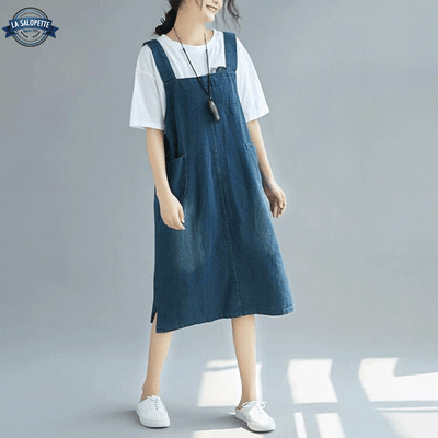 Salopette Robe Bleue Canard