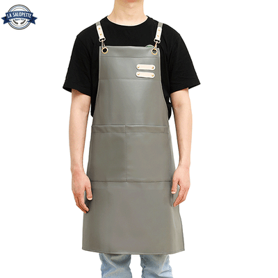 Kogeforklæde i læder