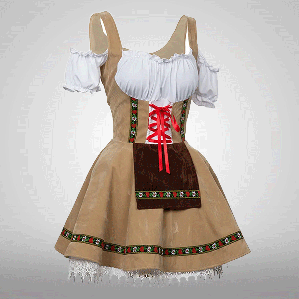 Oktoberfest Dirndl kostume smækbukser