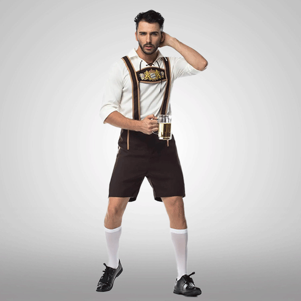 Traditionel Oktoberfest Lederhosen