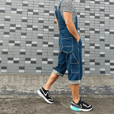 Overalls Shorts<br> Plus Size Bermuda