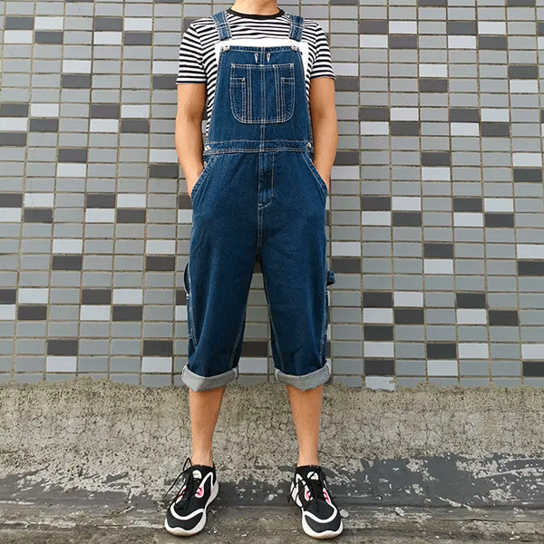 Overalls Shorts<br> Plus Size Bermuda