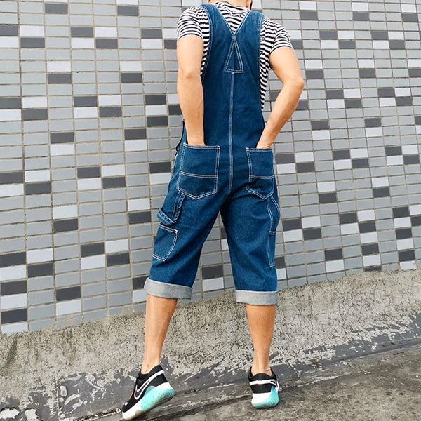 Overalls Shorts<br> Plus Size Bermuda