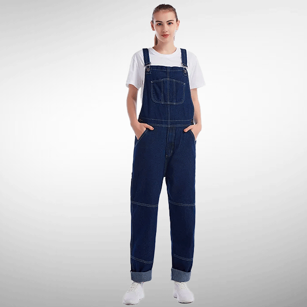 Denim smækbukser Blandet Duo