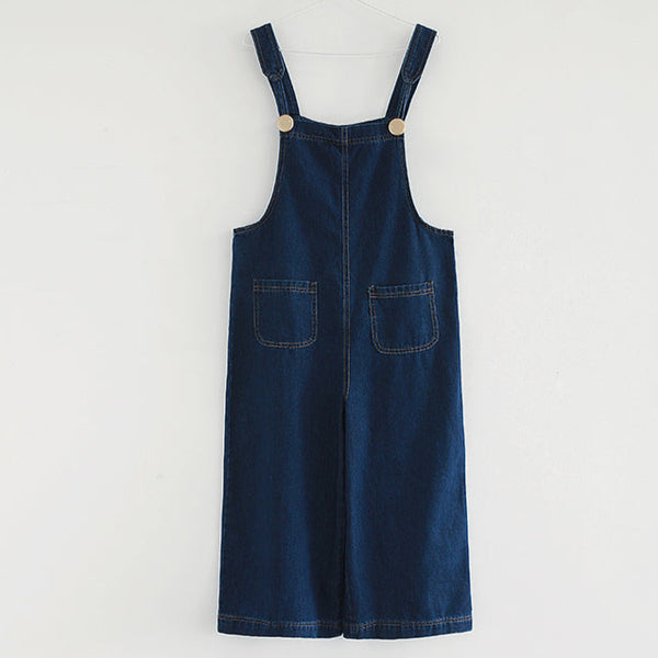 Snehvide Denim Smækbukser
