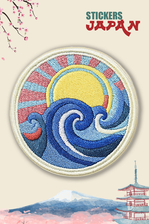 Patch Termolap Hokusai Pop