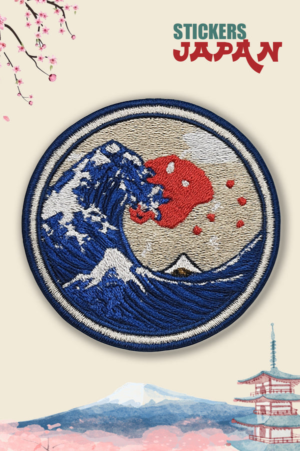 Patch Fuji Bølge | La Salopette