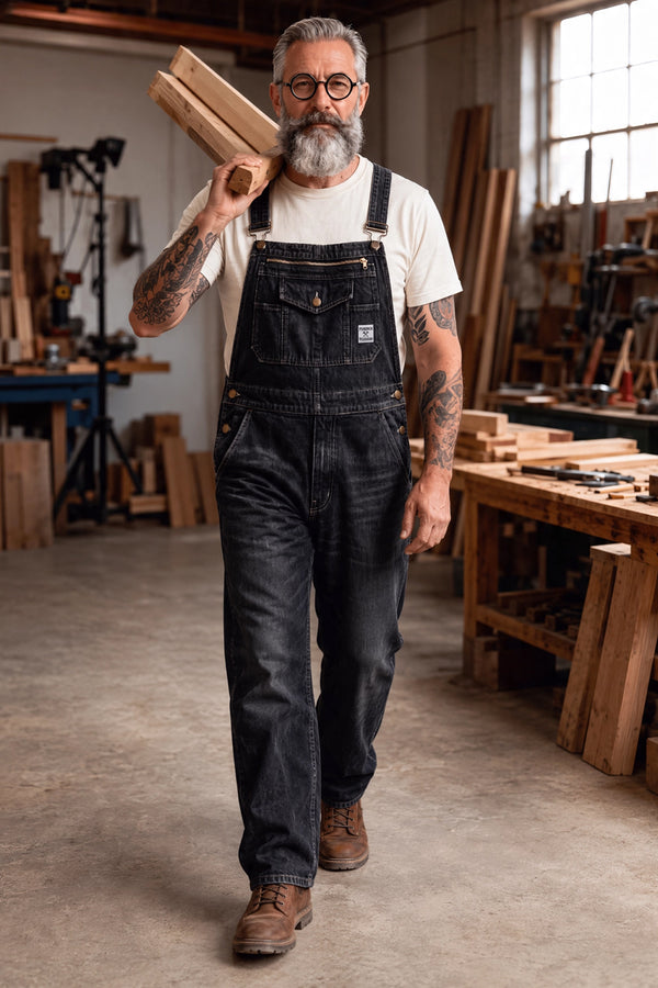 Tømrer Smækbukser Denim