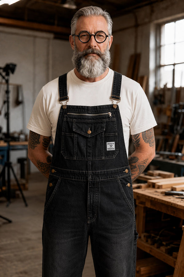 Tømrer Smækbukser Denim