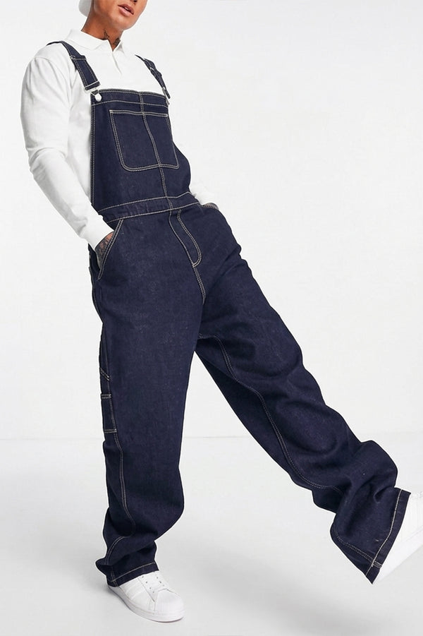 Denim smækbukser Ekstra stor Miko
