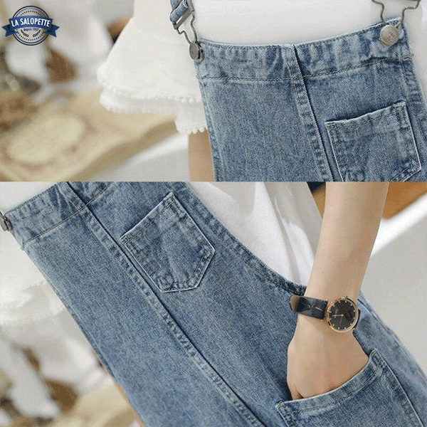 Denim smækbukser Blues Ivy