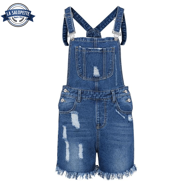 Overalls Shorts<br> Denim Rio