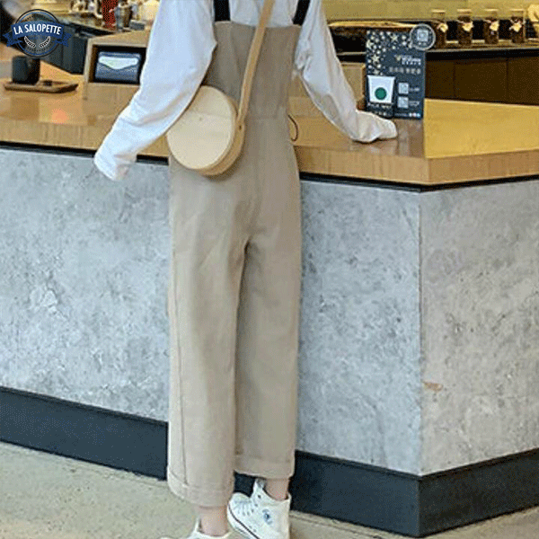 Vintage smækbukser Khaki Ukiyo seler