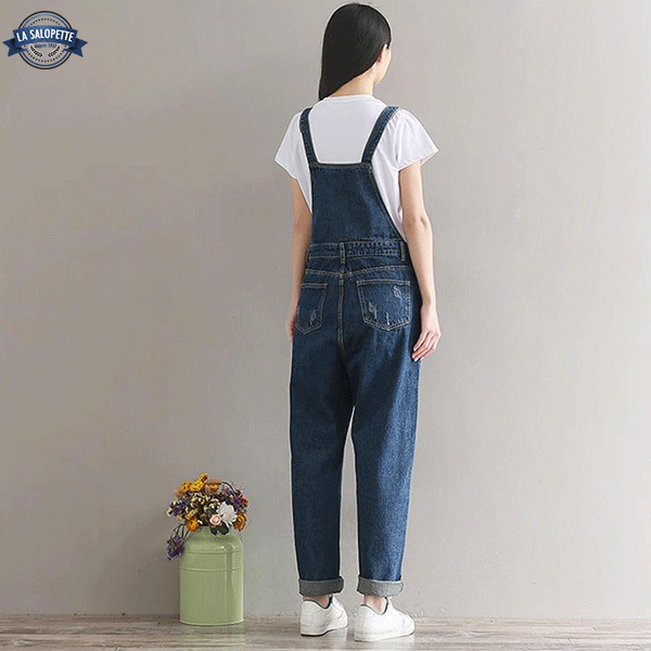 Denim smækbukser Blue Bloomers