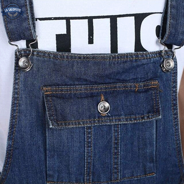 Denim smækbukser Kaïté elefantfod