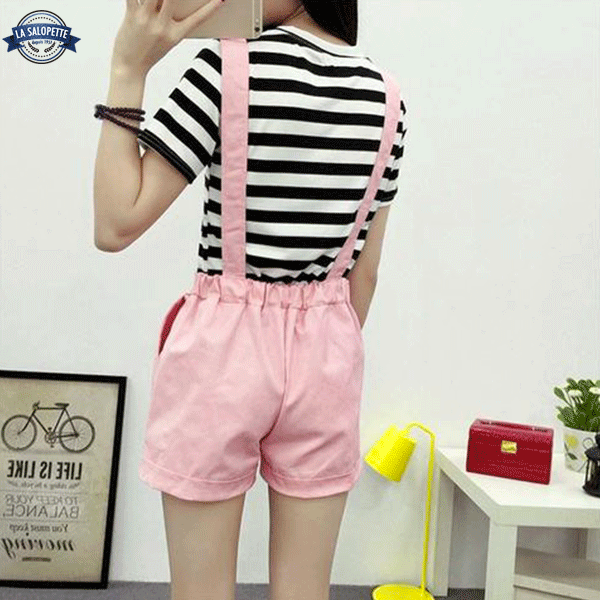 Cotte Femme Rose