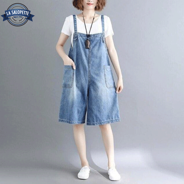 Denim smækbukser Stor Yasazuke