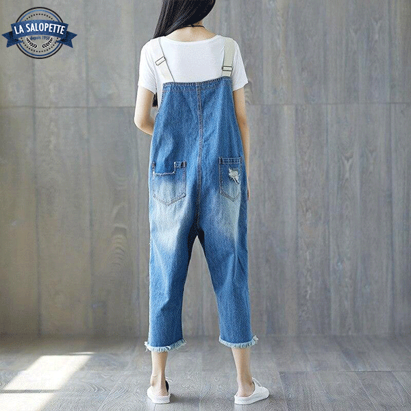 Denim smækbukser Himeji Cropped Pants