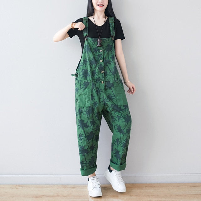 Vintage smækbukser Khaki Green Cargo