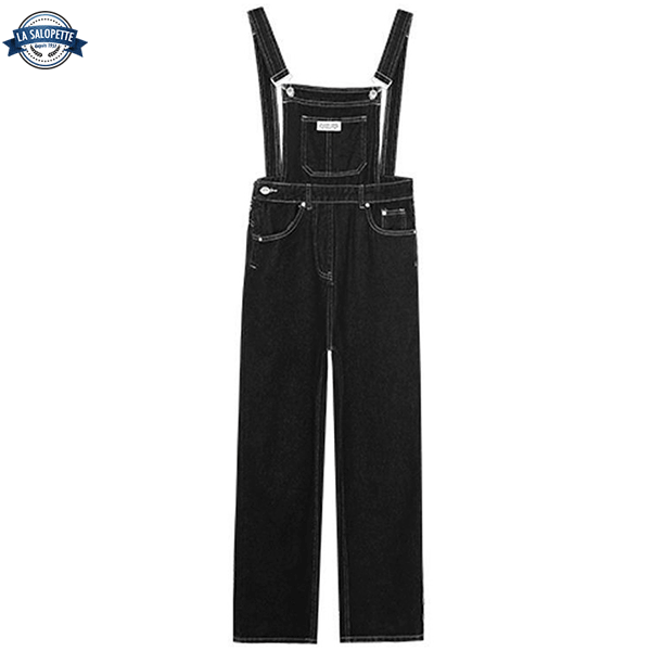 Denim smækbukser Plus Size Extra-Flare