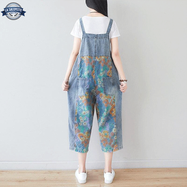 Vintage smækbukser Boho Blomster Hana