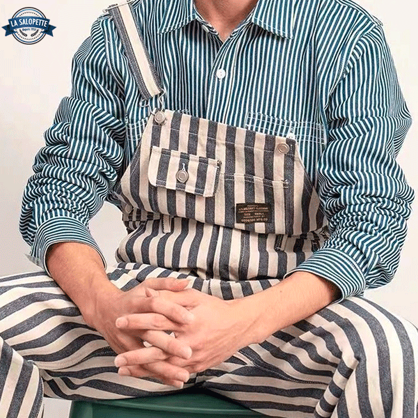 Arbejdsoveralls Okaido Stripes