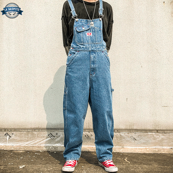 Denim smækbukser Cargo Old School