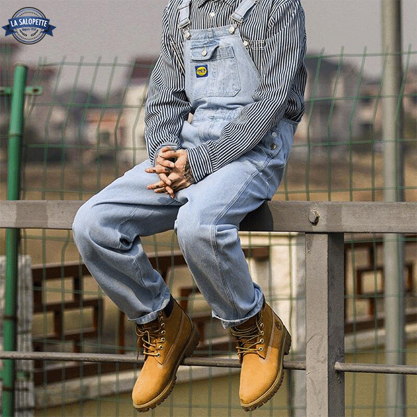 Denim smækbukser Bernis efterår