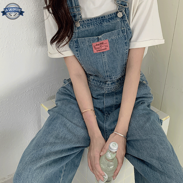 Denim smækbukser Cargo Baggy