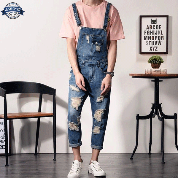 Denim smækbukser Calgary trend